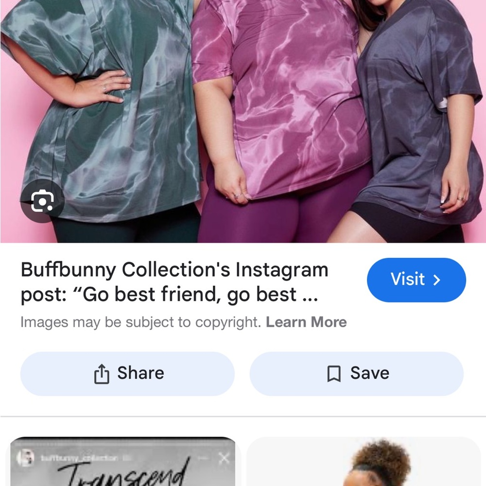 Buffbunny Transcend Tee Pink Size S (Oversized)